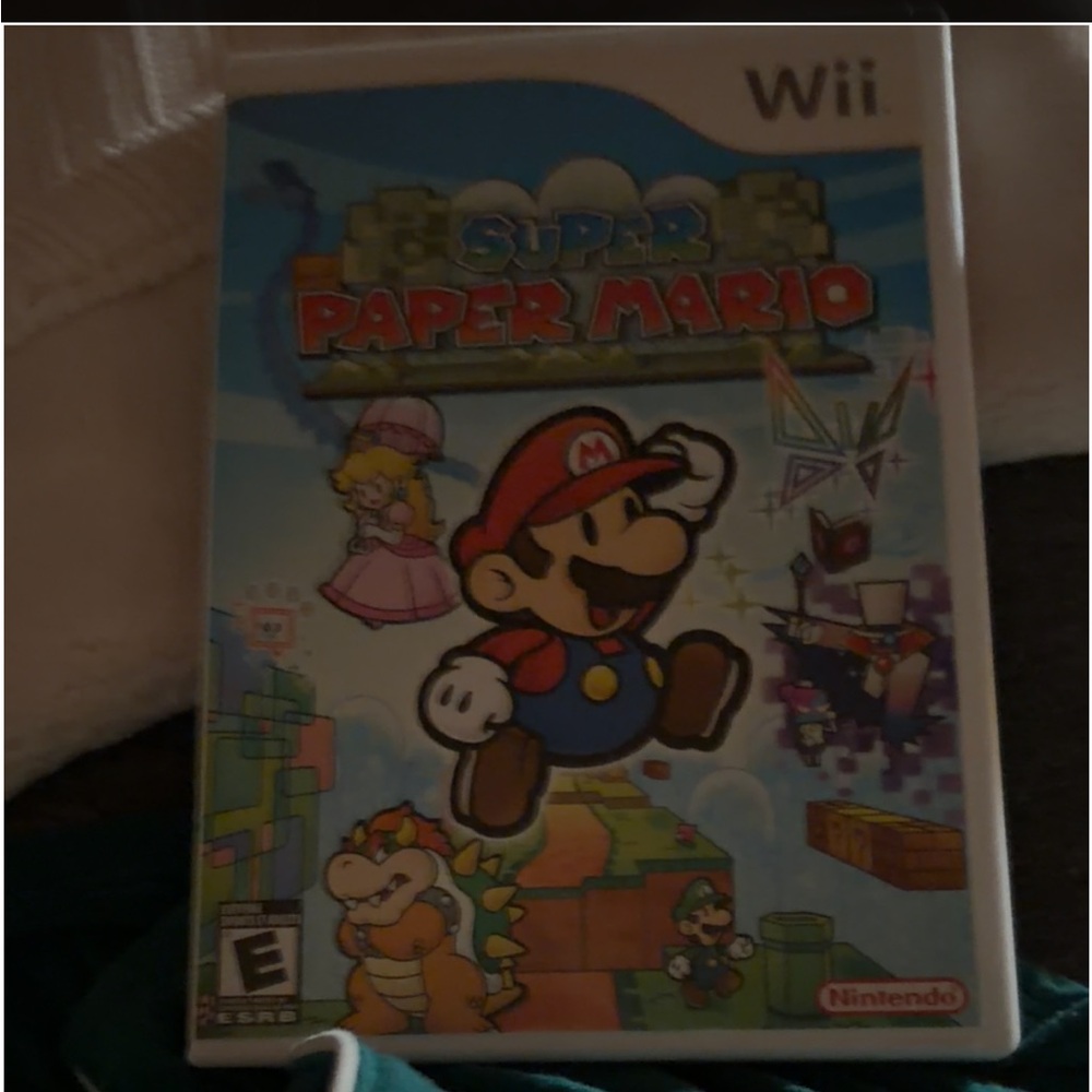 Nintendo Super Paper Mario for Wii - Blue and Red Adventure